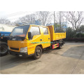 JMC double cab 4x2 tip garbage truck